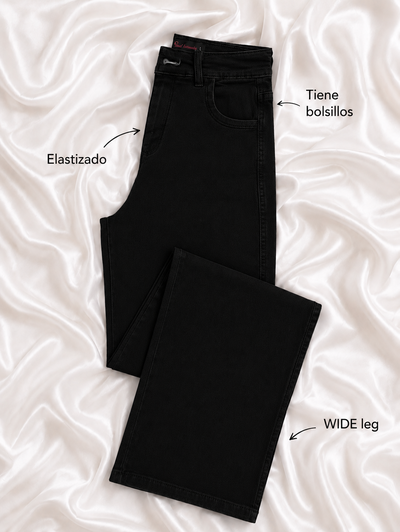 Jean WIDE LEG 🖤 Elastizado
