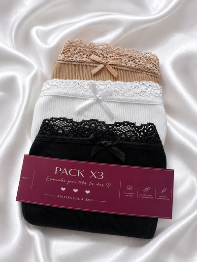 Pack x 3 ✨ REGULABLES