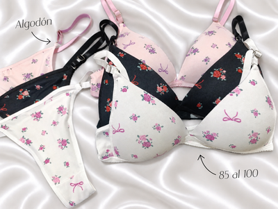 Conjunto de Algodón Estampado🌸