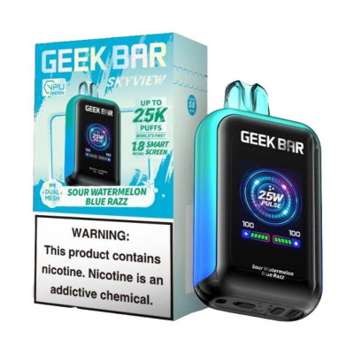 GEEK BAR 25K SKYVIEW - Sour Watermelon Blue Razz