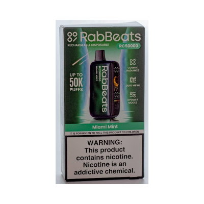ELF BAR RABBEATS RC 50K - Icy Mint