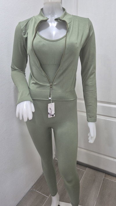 Catsuit  + campera 