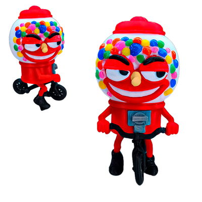 Brainrot Muñeco Articulado Meme Italian Chicletera Bicicletera 3d