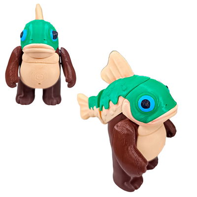 Brainrot Muñeco Articulado Meme Italian Trippi Troppi Troppa Trippa 3D