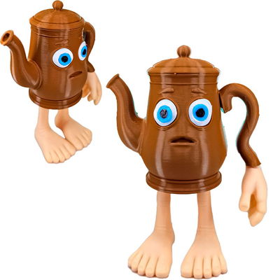 Brainrot Muñeco Articulado Meme Italian Ta Ta Ta Sahur 3D