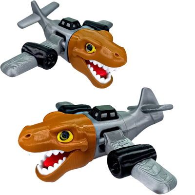 Brainrot Muñeco Articulado Meme Italian Nuclearo Dinosaurio 3D