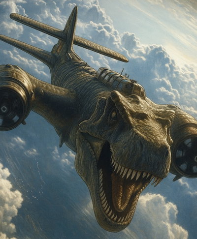 Brainrot Muñeco Articulado Meme Italian Nuclearo Dinosaurio 3D