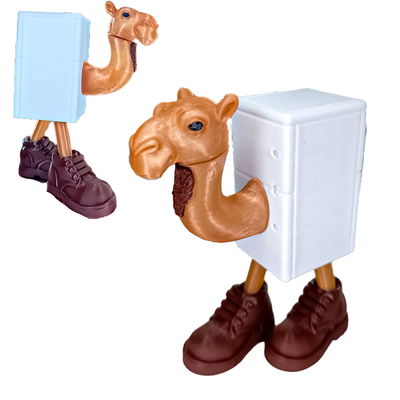 Brainrot Muñeco Articulado Meme Italian Frigo Camelo Camello 3D