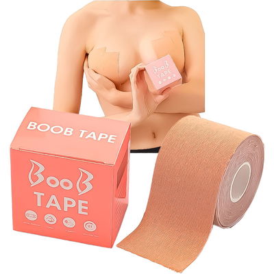 Cinta Levanta Busto Adhesiva 5 Mts Largo Boob Tape Corpiño