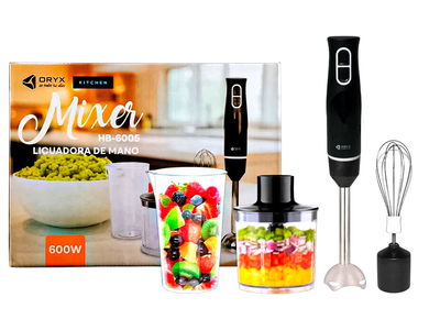 Mixer Minipimer Licuadora Batidora De Mano 4 En 1 Accesorios