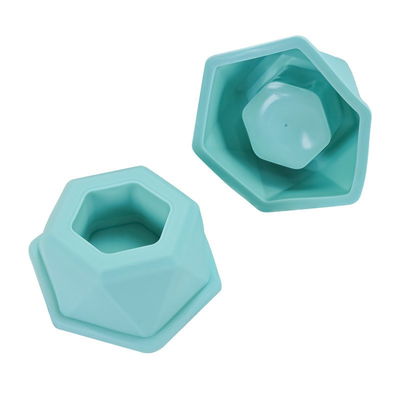 Molde Para Maceta Hexagonal Molde De Silicona 6 Lados