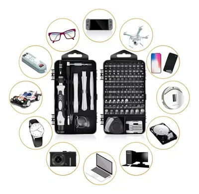 Destornillador Kit De Precisión 115 En 1 Para Celulares Moviles Laptop Computadora Y Otras