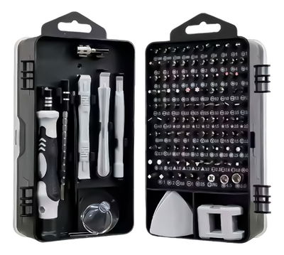 Destornillador Kit De Precisión 115 En 1 Para Celulares Moviles Laptop Computadora Y Otras