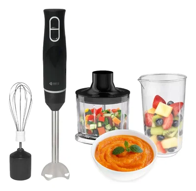 Mixer Minipimer Licuadora Batidora De Mano 4 En 1 Accesorios