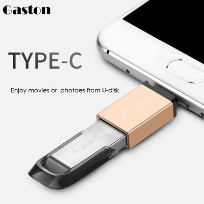 Adaptador Otg Usb Hembra Metalico 3.0 Usb Tipo C Macho