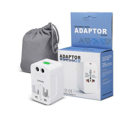 Adaptador Enchufe Universal Especial Internacional Viajero 110v 220v 
