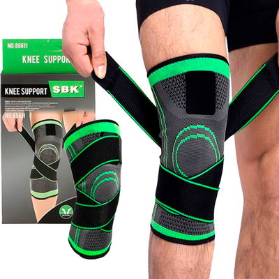 Rodillera Venda Elástica Soporte Compresión Con Velcro Para Rodilla