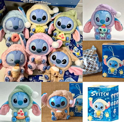 Peluche Stitch Sorpresa Disney Colección Miniso Llavero
