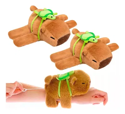 Peluche Capybara Animal Capibara Juguetes Con Cola Giratoria