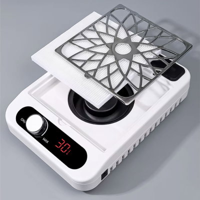 Extractor De Polvo Manicura Profesional 80w Uñas Esculpidas