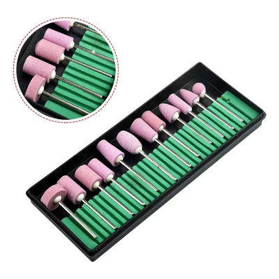 Puntas Para Pulidores Limpiador Cutículas Torno Manicura 12 Piezas