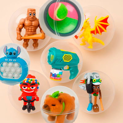 Capsulas Sorpresa Temática Juguetes 