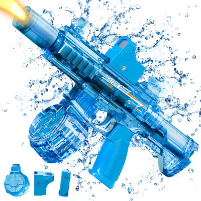 Pistola De Agua Electrica Automatica M416 Ametralladora Usb Led Verano Playa