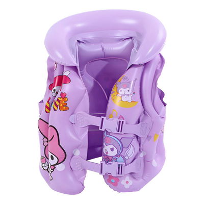Chaleco Salvavidas Inflable PVC Diseño Kuromi Talle S