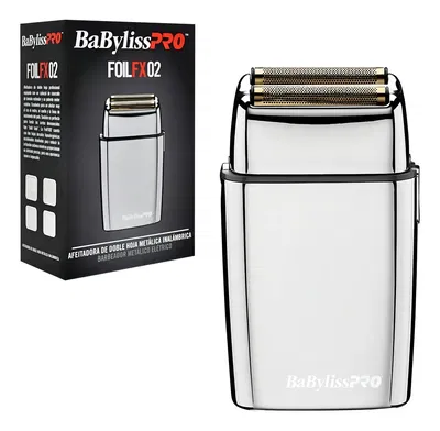 BaByliss 4ArtistsFoil FX02 Plateado Afeitadora Doble Hoja Inalámbrica Silver
