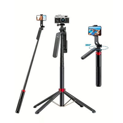 Palo Bastón Stick Selfie Gimball Control Bluetooth Y Tripode Ajustable 1.8 Metros Q185