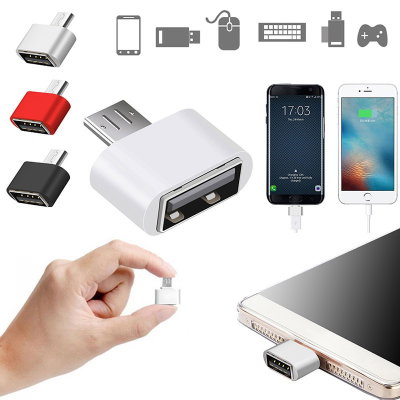 Adaptador Otg Micro Usb A Usb Hembra Tablet Celular