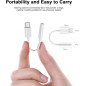 Adaptador USB-C A Conector Para Auriculares Auxiliar 3.5mm Hembra
