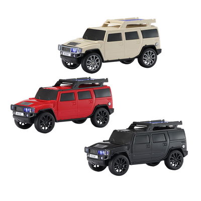 Parlante Portatil TWS Recargable USB Y Panel Solar Hummer Jeep Radio