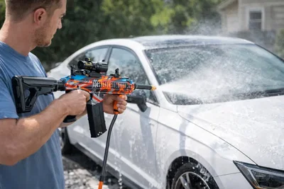 Hidrolavadora Electrica Alta Presion Pistola De Agua Para Lavar Autos M416