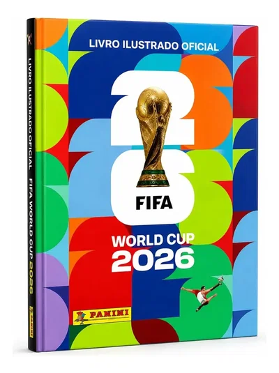 Álbum Mundial 2026 Tapa Dura Oficial Panini Brasil