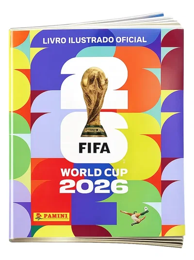 Álbum Mundial 2026 Tapa Blanda World Cup Oficial Panini Brasil