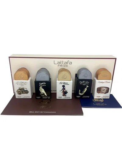 Set B de perfumes 5u x 20ml Pride Lattafa
