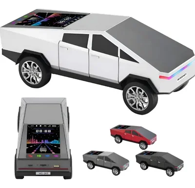 Parlante Forma De Auto Bluetooth Vintage Portatil 10w Tesla