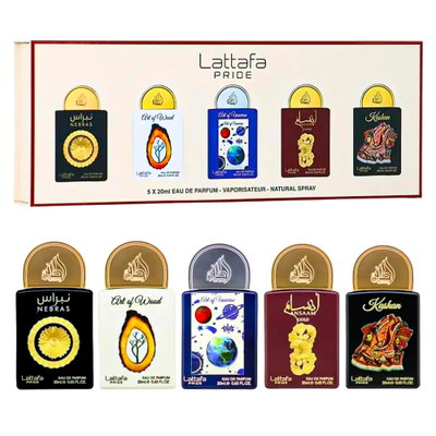 Mini Perfumes Kit Lattafa Pride Collection Set A 5ux20ml 