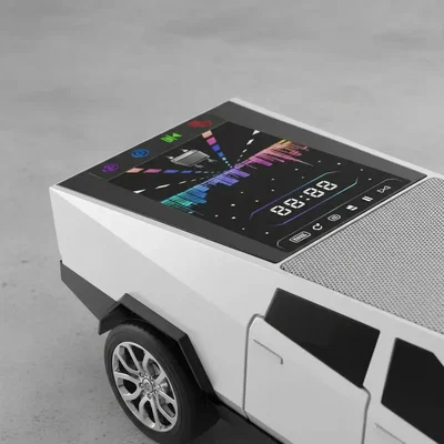 Parlante Forma De Auto Bluetooth Vintage Portatil 10w Tesla