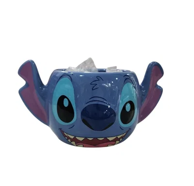 Taza Stitch 3D de Cerámica Lilo & Stitchn Cabeza