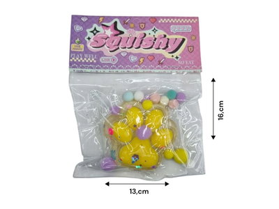 Squishy Patita Transparente Antiestres 