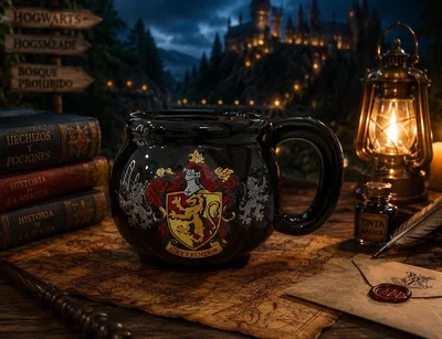 Taza Gryffindor 3D de Cerámica | Harry Potter