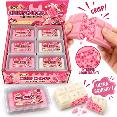 SQUISHY CRISP CHOCOLATE DUBAI ROSA