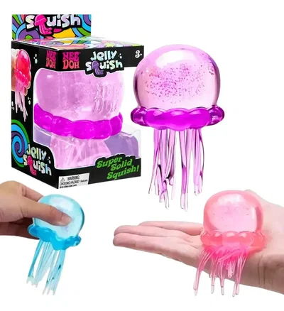 Squishy Medusa Dia Del Niño Splash Cubo Antiestrés Sensorial