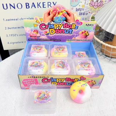 SQUISHY CRISP CRUNCHY DONUTS