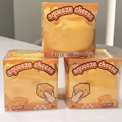 Squishy Queso Antiestrés Gigante