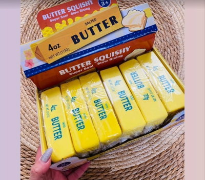 Squishy Viral Butter Manteca Antiestrés Divertido Niños