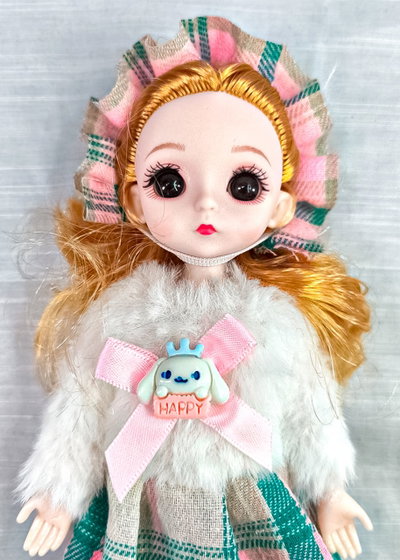 Muñeca Barbie Asiatica Ojo Animado Fashion Girl Articulada