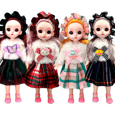Muñeca Barbie Asiatica Ojo Animado Fashion Girl Articulada